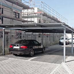 Carport Metallbau in Karlsruhe-Eggenstein von NEV-Edelstahl